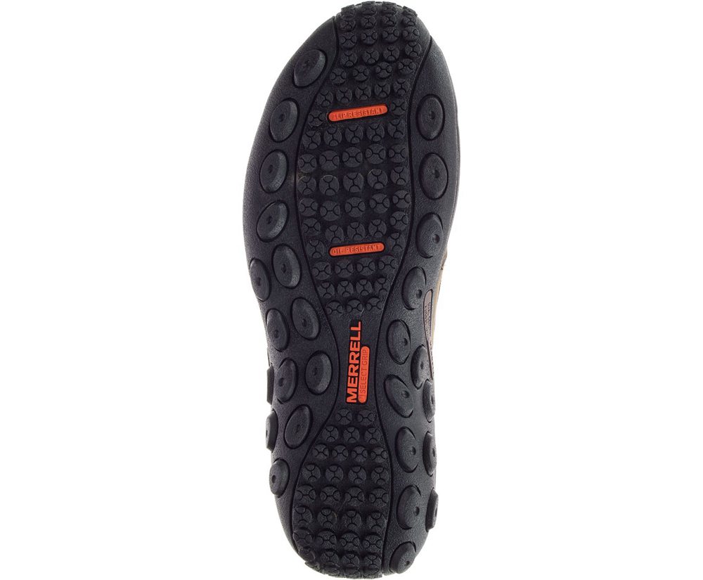 Slip On Homem - Merrell Jungle Moc Couro Comp Toe Sd - Marrom - BOJ479613
